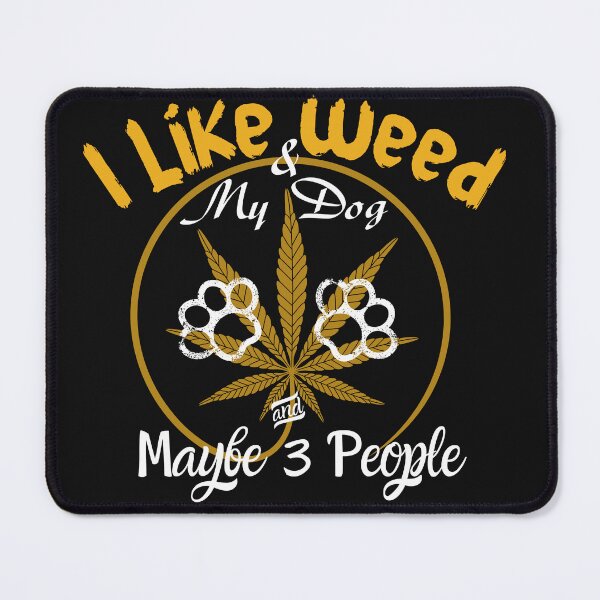 Item preview, I like weed and my dog and maybe 3 people designed and sold by ami28.