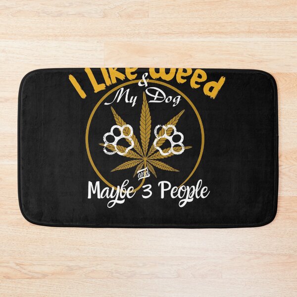 Item preview, I like weed and my dog and maybe 3 people designed and sold by ami28.