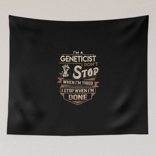 Item preview, Geneticist T Shirt - I Stop When Done Job Gift Item Tee designed and sold by natalinedk.