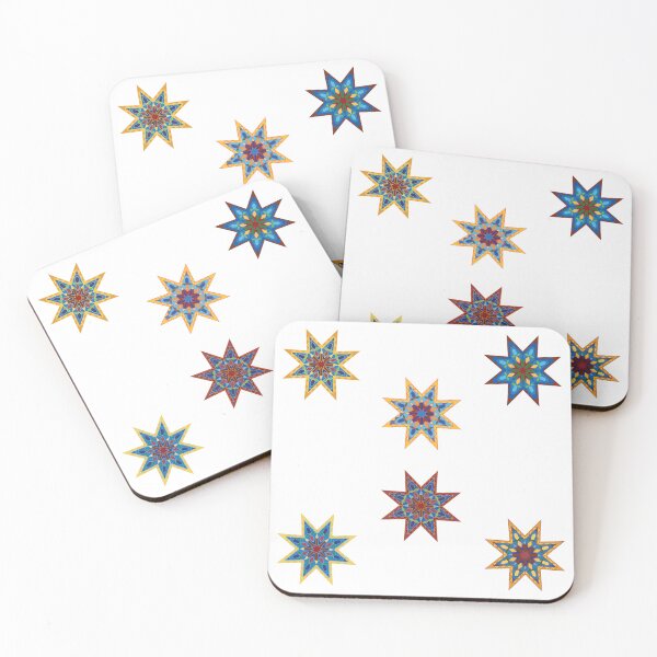 Item preview, Islamic Star Design Stickers designed and sold by Ibnat Ali.