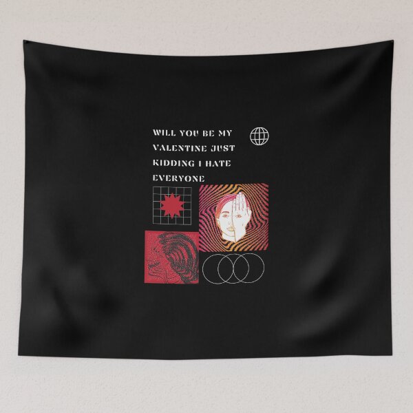 Item preview, Will You Be My Valentine Just Kidding I Hate Everyone designed and sold by CreativeTshirt1.