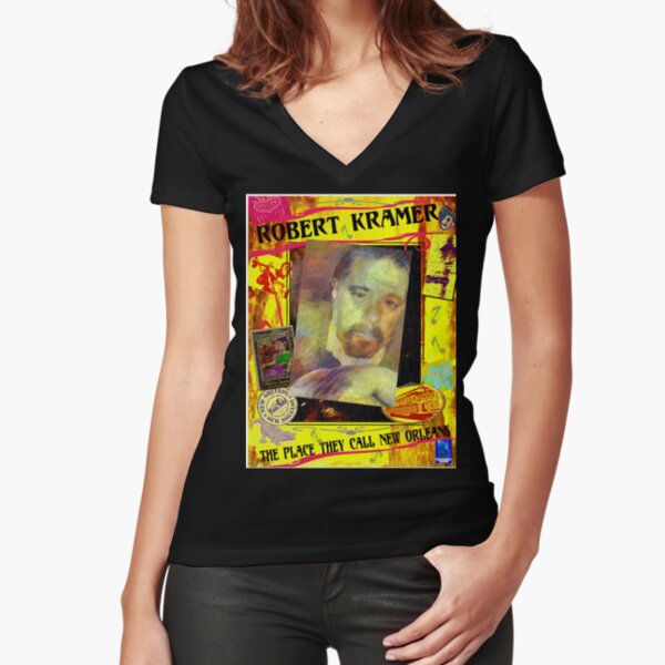 Fitted V-Neck T-Shirt