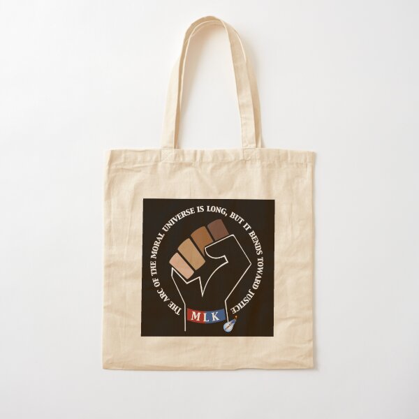MLK Arc of Justice Cotton Tote Bag