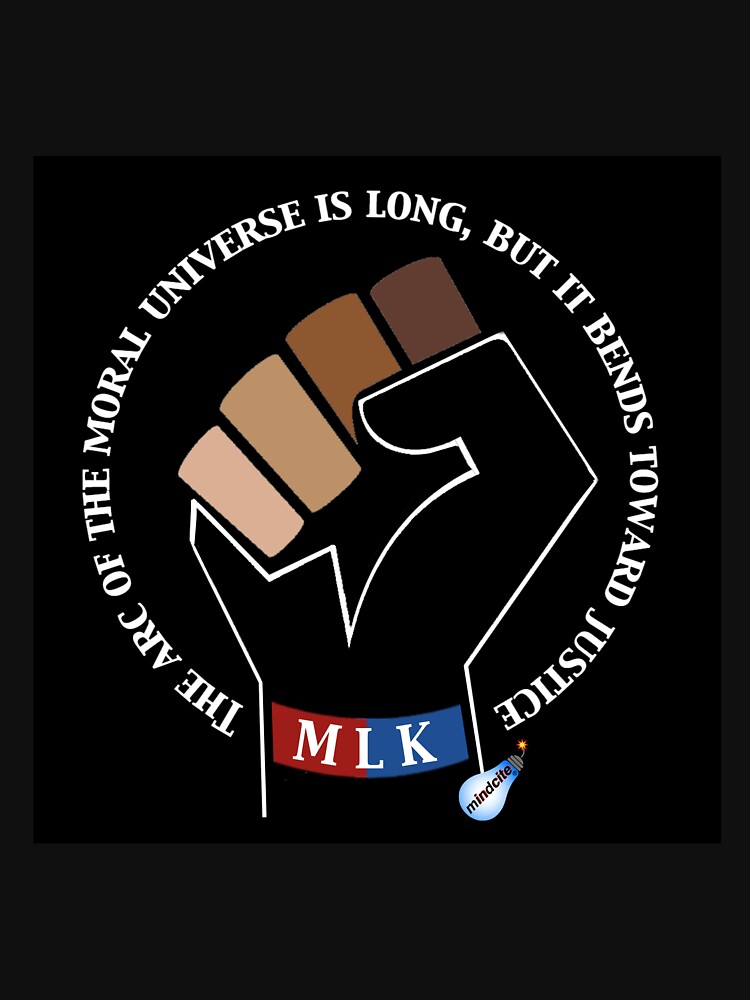 Thumbnail 7 of 7, Classic T-Shirt, MLK Arc of Justice designed and sold by Mindcite.