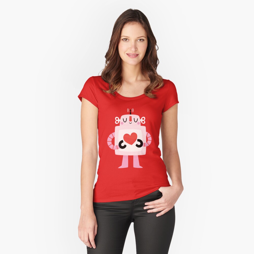 Item preview, Fitted Scoop T-Shirt designed and sold by bakura240.