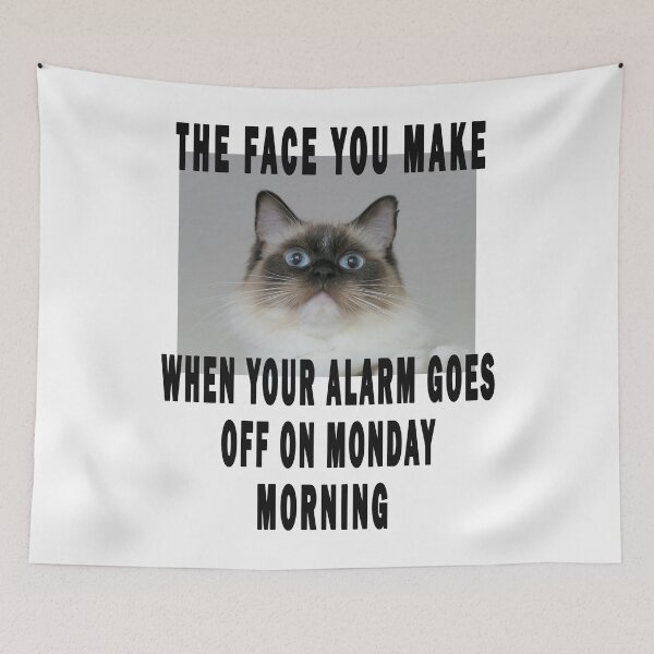 Item preview, THE FACE YOU MAKE WHEN YOUR ALARM GOES OFF ON MONDAY MORNING designed and sold by GOLDFAMILYSHOP.