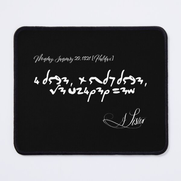 Item preview, "I Love, & Only Love, the Fairer Sex" in Crypt Hand & Signed - Anne Lister - Gentleman Jack designed and sold by GJbyRequest.
