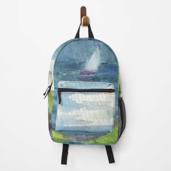 Item preview, Sailboat at sea across the headland designed and sold by LymphomaLass.