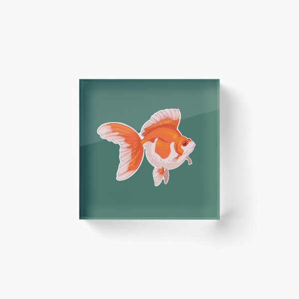 Item preview, Fishkeeping fanatic - Ryukin Goldfish designed and sold by Puddmuppy.