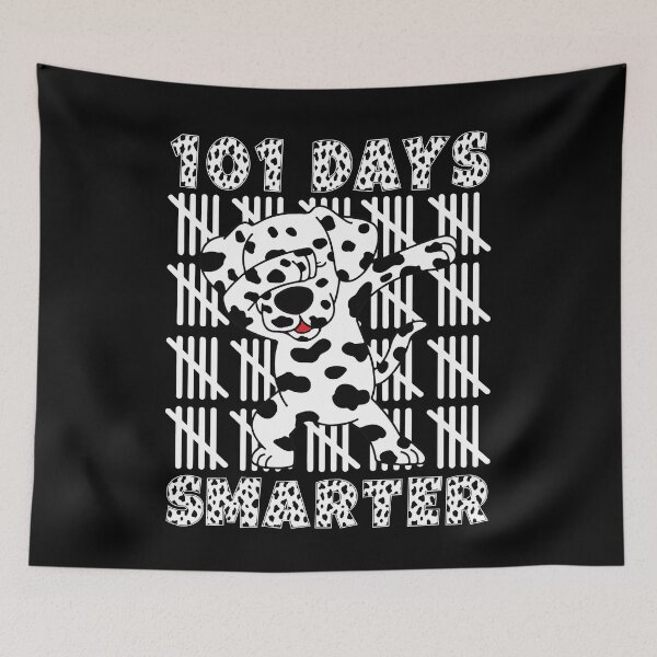 Item preview, 101 Days Of School Dalmatian Dog 100 Days Smarter Teacher designed and sold by Tatus Brinal.
