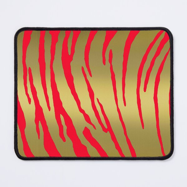 Item preview, Gold Tiger Stripes Red designed and sold by blakcirclegirl.