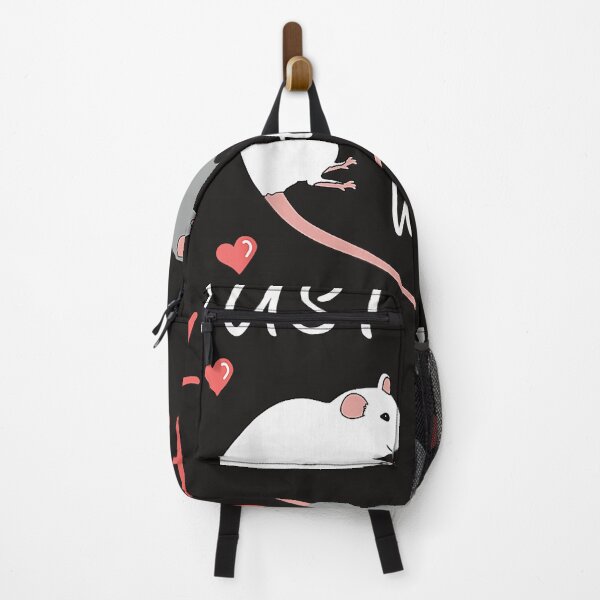 Item preview, Just A Girl Who Loves Rats Owner Lover Heart Shape Rat T-Shirt designed and sold by WalterBrantley.