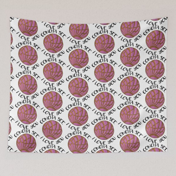 Item preview, Concha See I Love You Pink Humor Pun designed and sold by that5280lady.