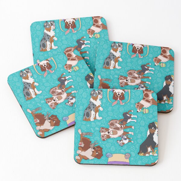 Item preview, Miniature American Shepherd Easter Pattern designed and sold by StudioFlight.