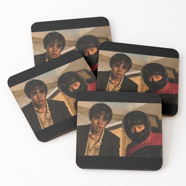 Item preview, Lee Dong-Wook And Wi Ha‑joon Bad and Crazy Kdrama designed and sold by kawaii4life.