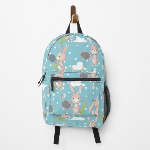 Item preview, Tennis bunnies (blue) designed and sold by EvieWoj.