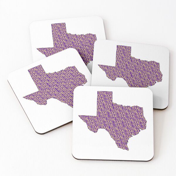 Item preview, purple and yellow texas  designed and sold by mtayzart.