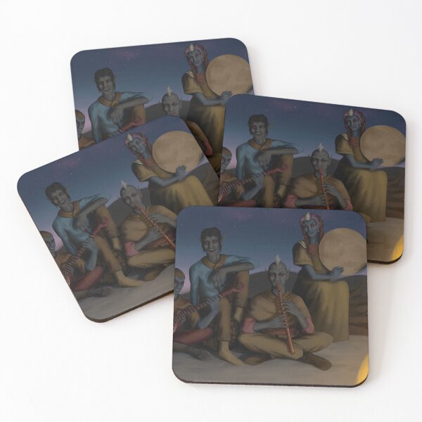 Item preview, Ashlanders Around a Fire designed and sold by MaruTheTwi.