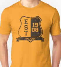 Balmain Rugby League: Established Shield Unisex T-Shirt