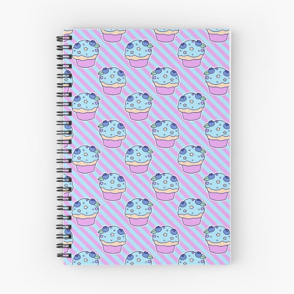Item preview, Blueberry Cupcake Stripes Pattern designed and sold by SaradaBoru.