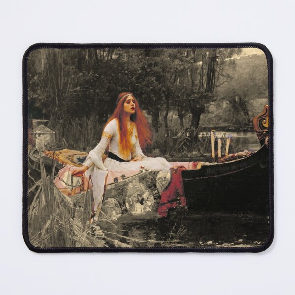 Item preview, The Lady of Shallot - Sepia with Unique Colorization designed and sold by ZinZoe.