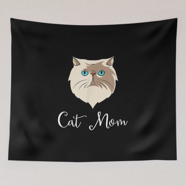 Artikelvorschau, Funny Persian Cat Meow Cat Mom I Like 3 People entworfen und verkauft von mchargue12.