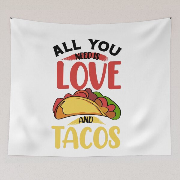 Item preview, Funny tacos lovers gift, All you need is love and tacos Cool gift for tacos lovers designed and sold by Sun Rise.