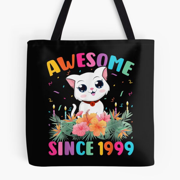 Artikelvorschau, 23 Years Old Girl Cat Lover Awesome Since 1999 23th Birthday entworfen und verkauft von mchargue12.
