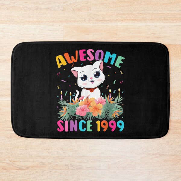 Item preview, 23 Years Old Girl Cat Lover Awesome Since 1999 23th Birthday  designed and sold by mchargue12.
