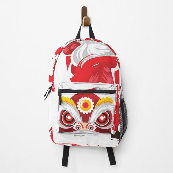 Item preview, Lion Dance Head Festival Happy Chinese New Year - White designed and sold by johnta17.