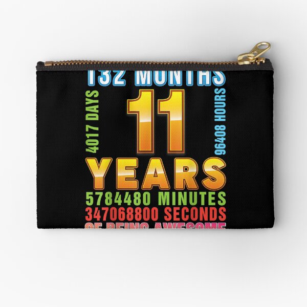 Item preview, 11 Years 132 Months Of Being Awesome 11th Birthday Happy  designed and sold by mchargue12.