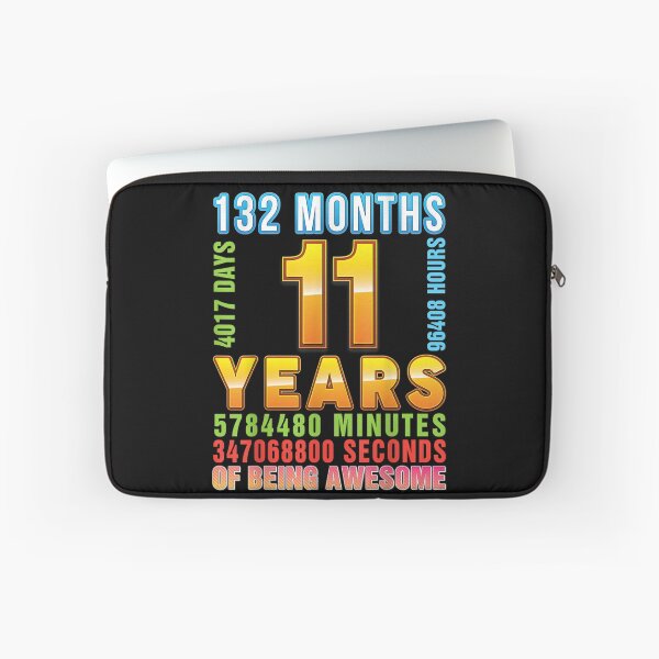 Item preview, 11 Years 132 Months Of Being Awesome 11th Birthday Happy  designed and sold by mchargue12.