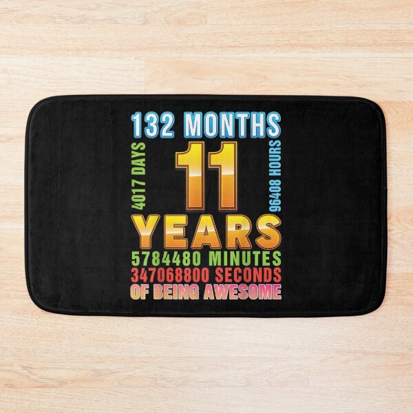 Item preview, 11 Years 132 Months Of Being Awesome 11th Birthday Happy  designed and sold by mchargue12.