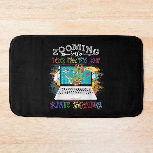 Item preview, Zooming Into 100 Days Of 2nd Grade Funny Dinosaur 100th Day  designed and sold by mchargue12.
