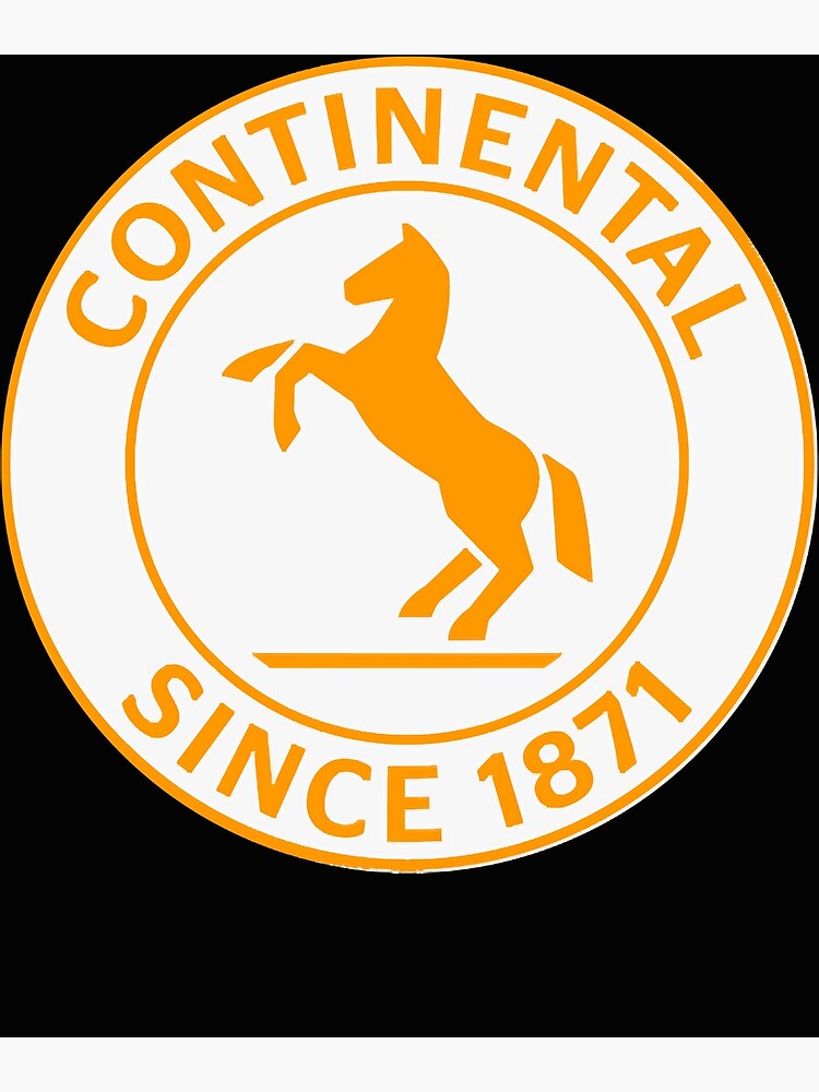"Continental Tire "Since 1871" Logo Classic TShirt.png" Poster for Sale by Amyelvin Redbubble