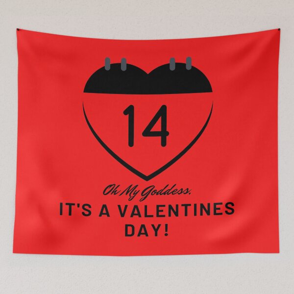 Item preview, Oh My Goddess, It's A Valentines Day designed and sold by MMA-Design.