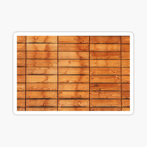 Wood Rivets Pattern Texture Sticker