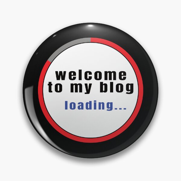 Item preview, Welcome To My Blog - Funny Quote designed and sold by FridPix.