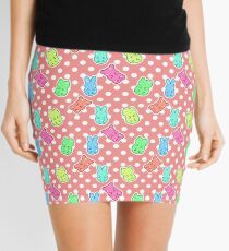 Gummy Animals Pattern Mini Skirt