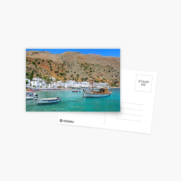 Item preview, Loutro Village in Chania Crete designed and sold by allincrete.
