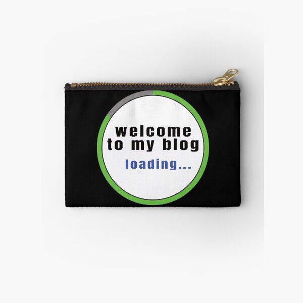Item preview, Welcome To My Blog - Funny Quote designed and sold by FridPix.