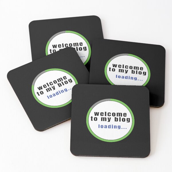 Item preview, Welcome To My Blog - Funny Quote designed and sold by FridPix.