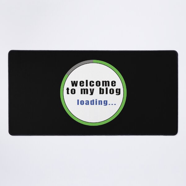 Item preview, Welcome To My Blog - Funny Quote designed and sold by FridPix.