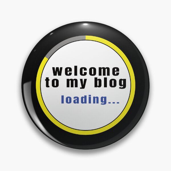 Item preview, Welcome To My Blog - Funny Quote designed and sold by FridPix.