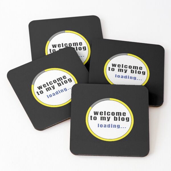 Item preview, Welcome To My Blog - Funny Quote designed and sold by FridPix.