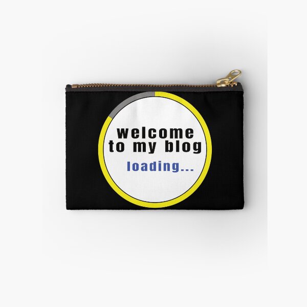 Item preview, Welcome To My Blog - Funny Quote designed and sold by FridPix.