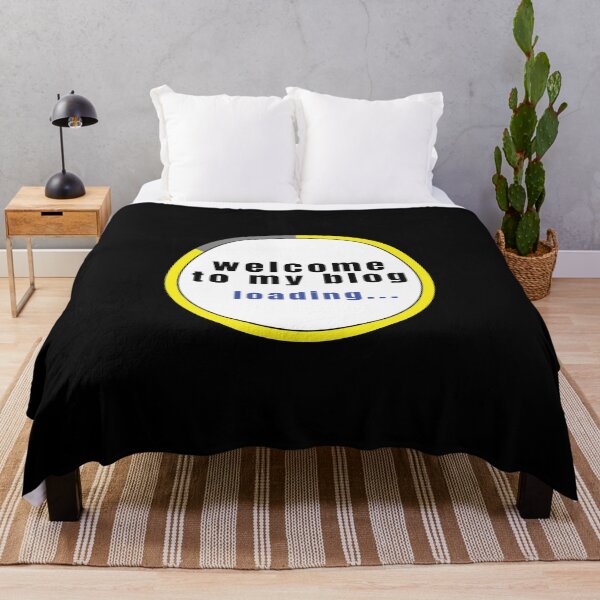 Item preview, Welcome To My Blog - Funny Quote designed and sold by FridPix.