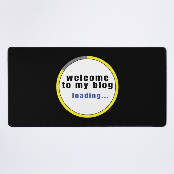 Item preview, Welcome To My Blog - Funny Quote designed and sold by FridPix.