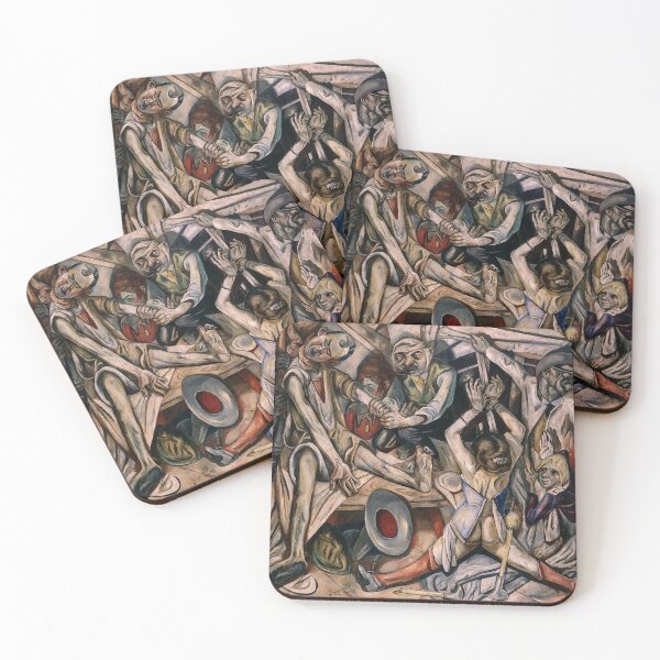 Item preview, The Night by Max Beckmann designed and sold by ReimagineStore.