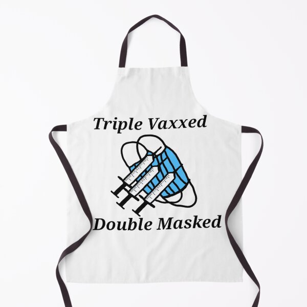 Item preview, Triple Vaxxed Double Masked designed and sold by PyroPython.